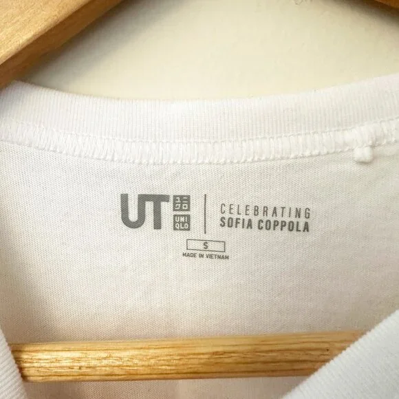 Rare Sofia Coppola x Uniqlo Tee Shirt - Lost in Translation - 100% Cotton - S - Picture 6 of 10